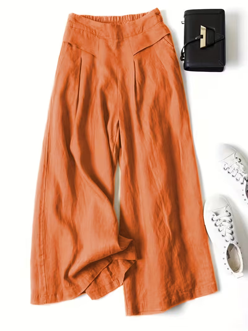 Breathable Loose Wide-Leg Pants for Women