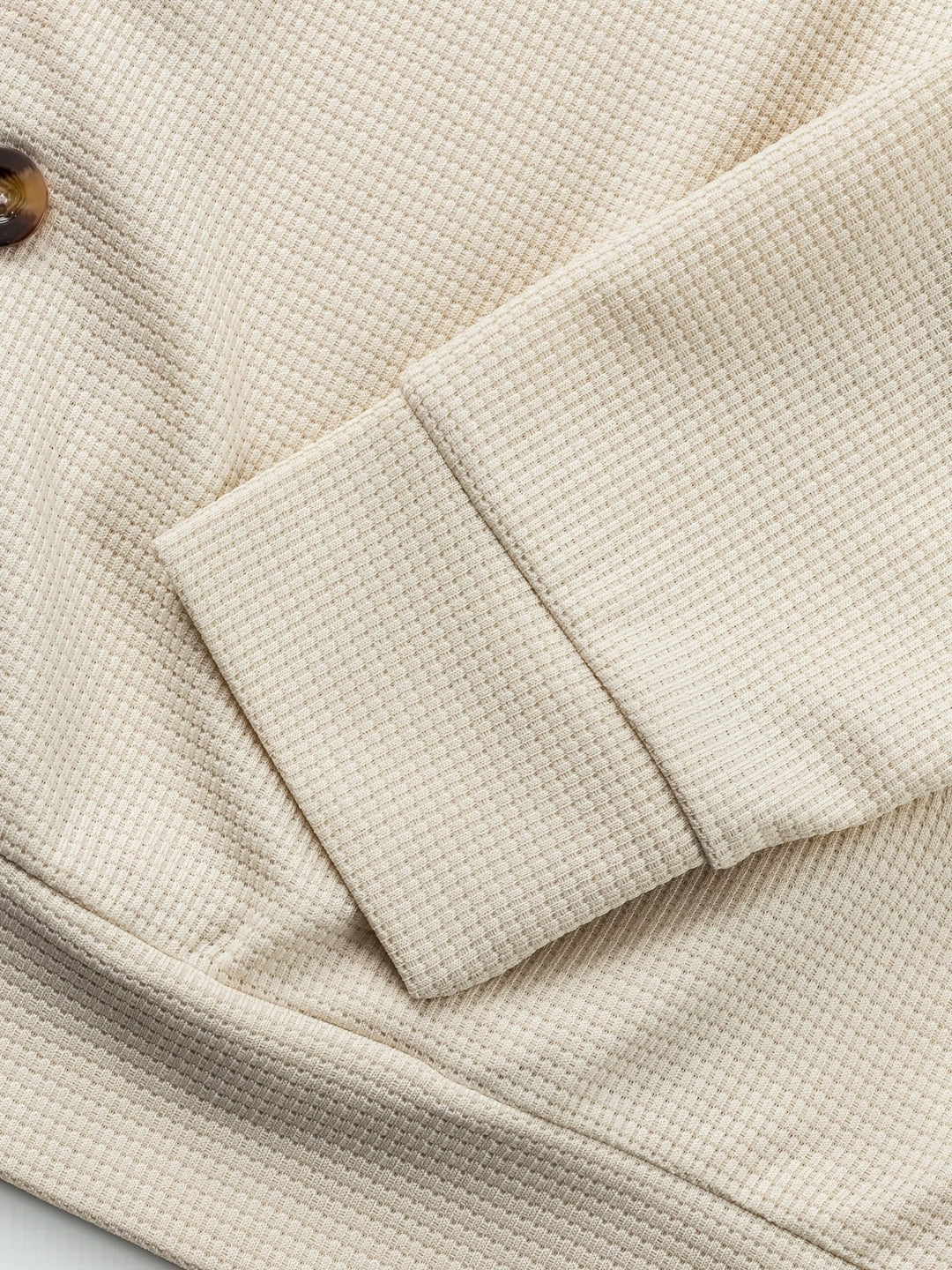 Button-Up Jacket for Men, Textured Style