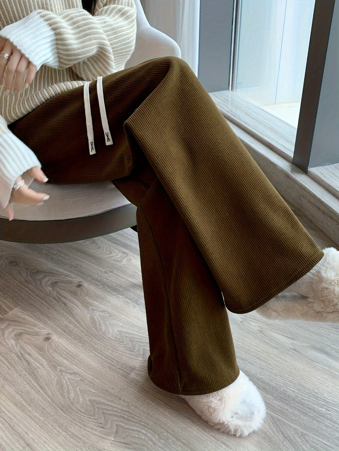 Cozy Wide-Leg Lounge Pants for Women