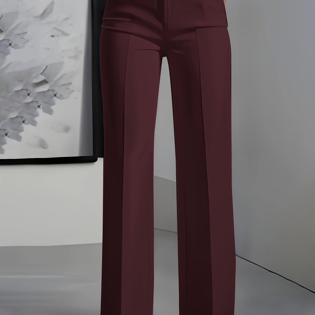 Wide-Leg Trousers for Women, Tailored Style