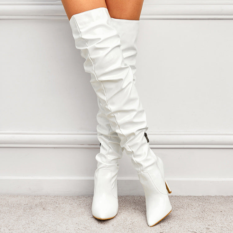 Women's Heeled Knee-High Boots
