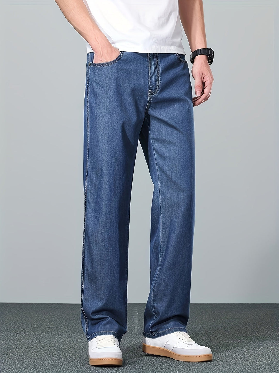 Straight-Leg Jeans, Men's Relaxed Fit
