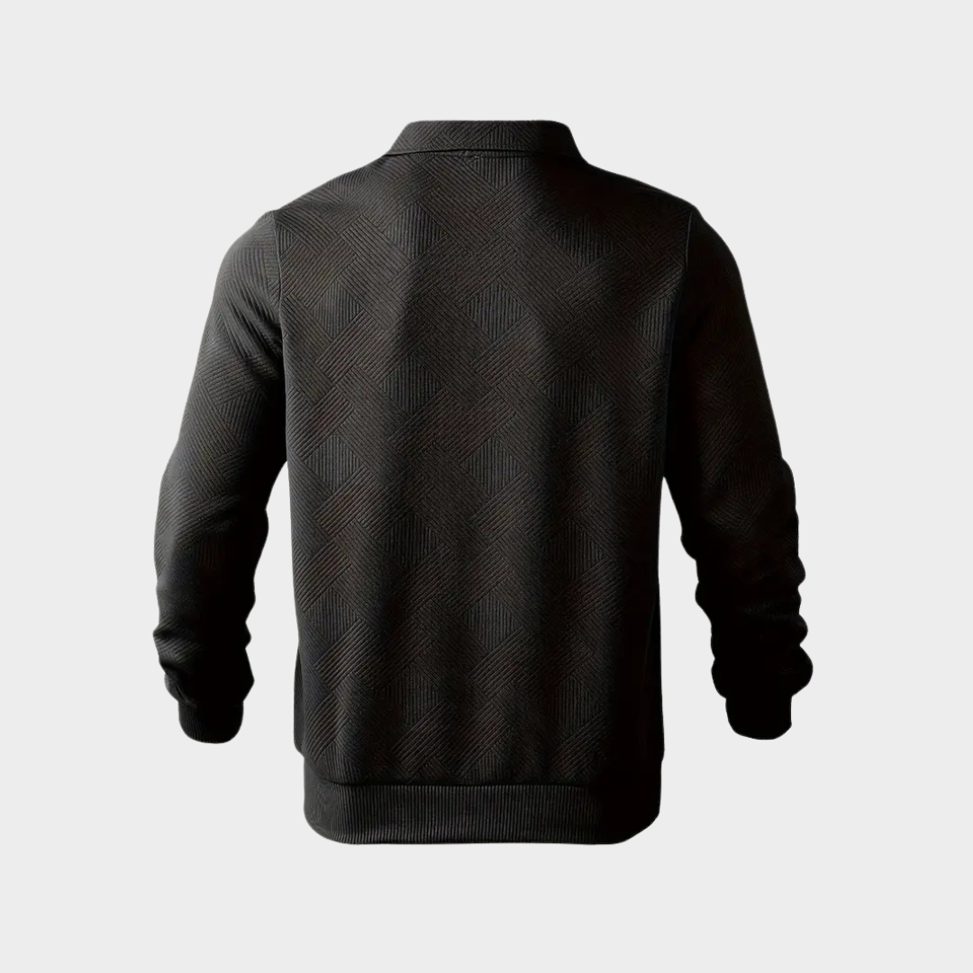 Half-Zip Pullover, Men's Textured Fit