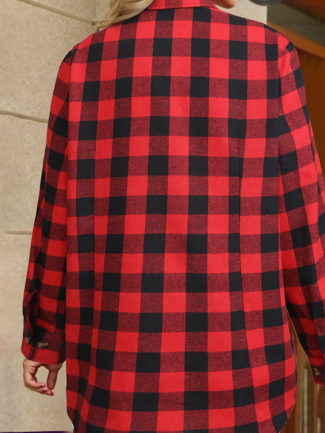 Buffalo Check Shirt, Women's Relaxed Fit