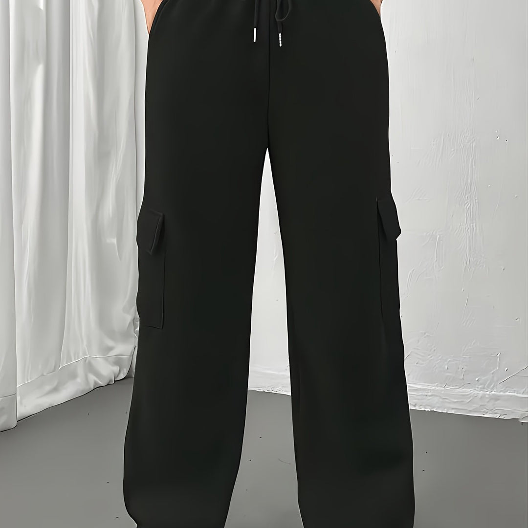 Ladies Relaxed Cargo Joggers