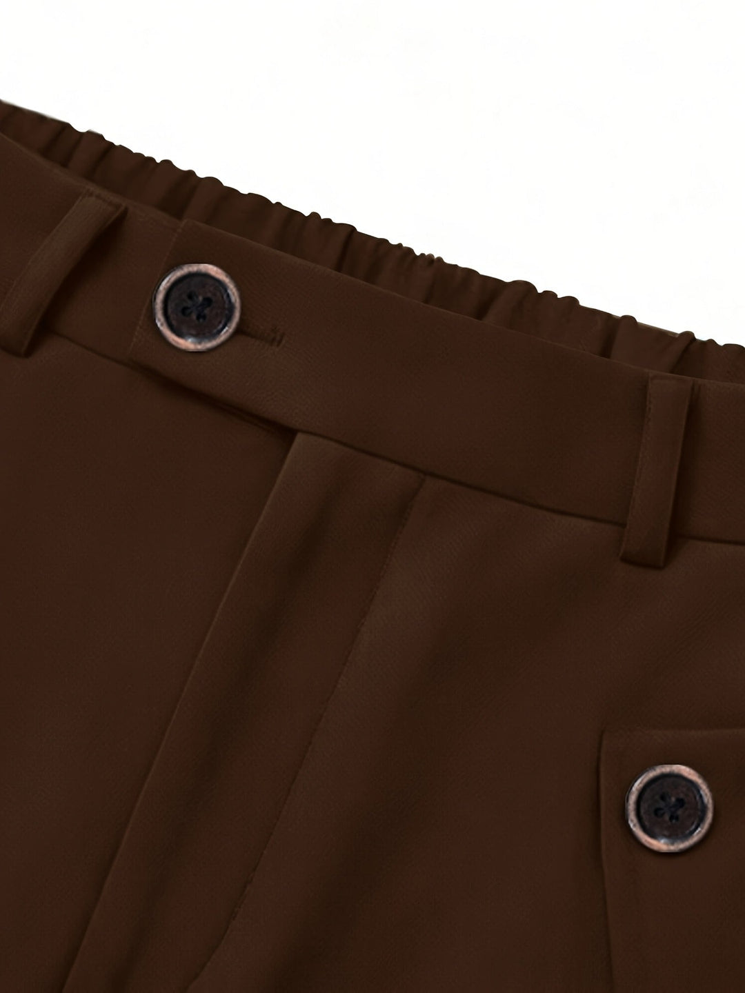 Pleated Wide-Leg Trousers for Men