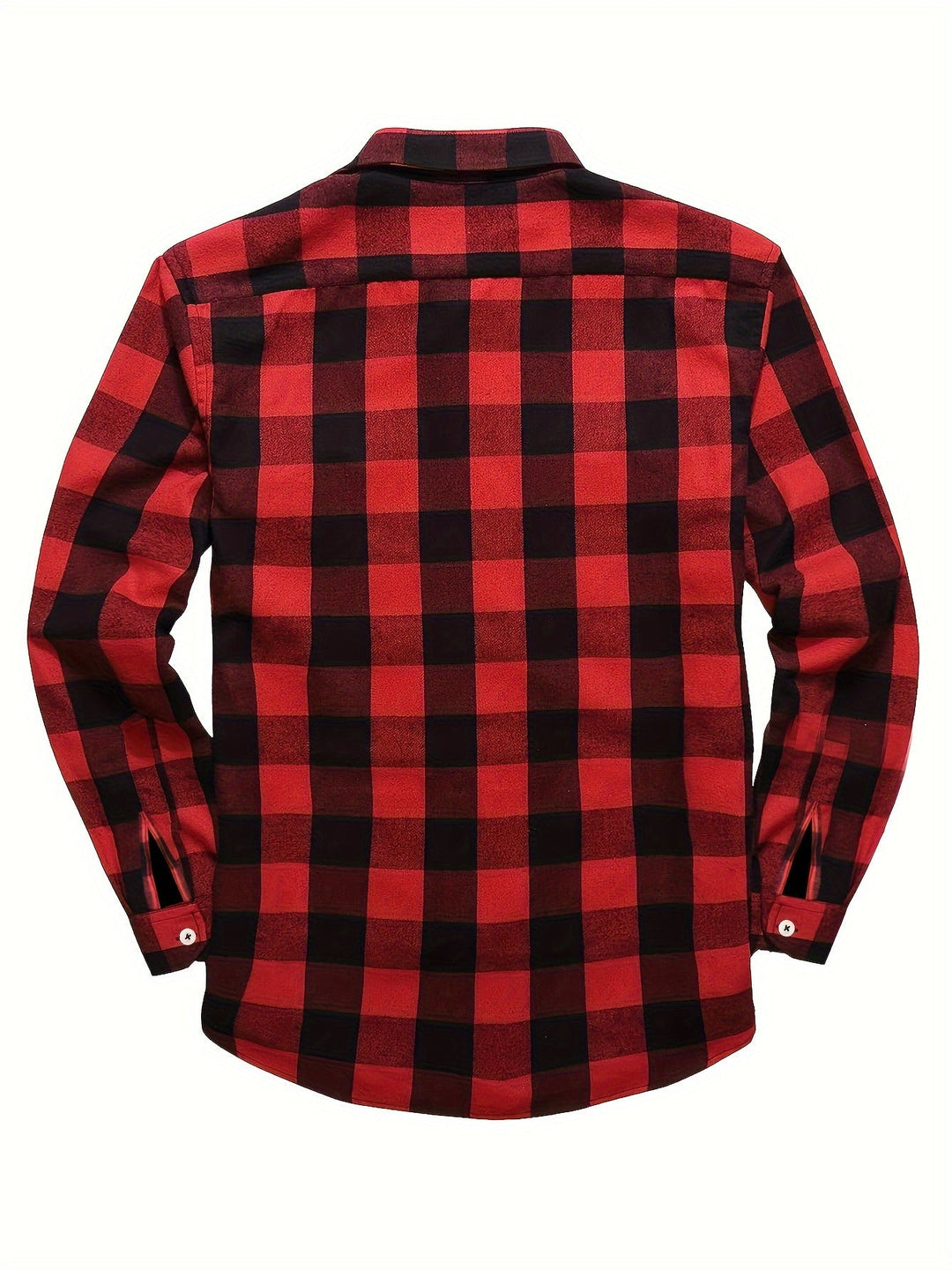 Checked Flannel Shirt for Men, Classic Style