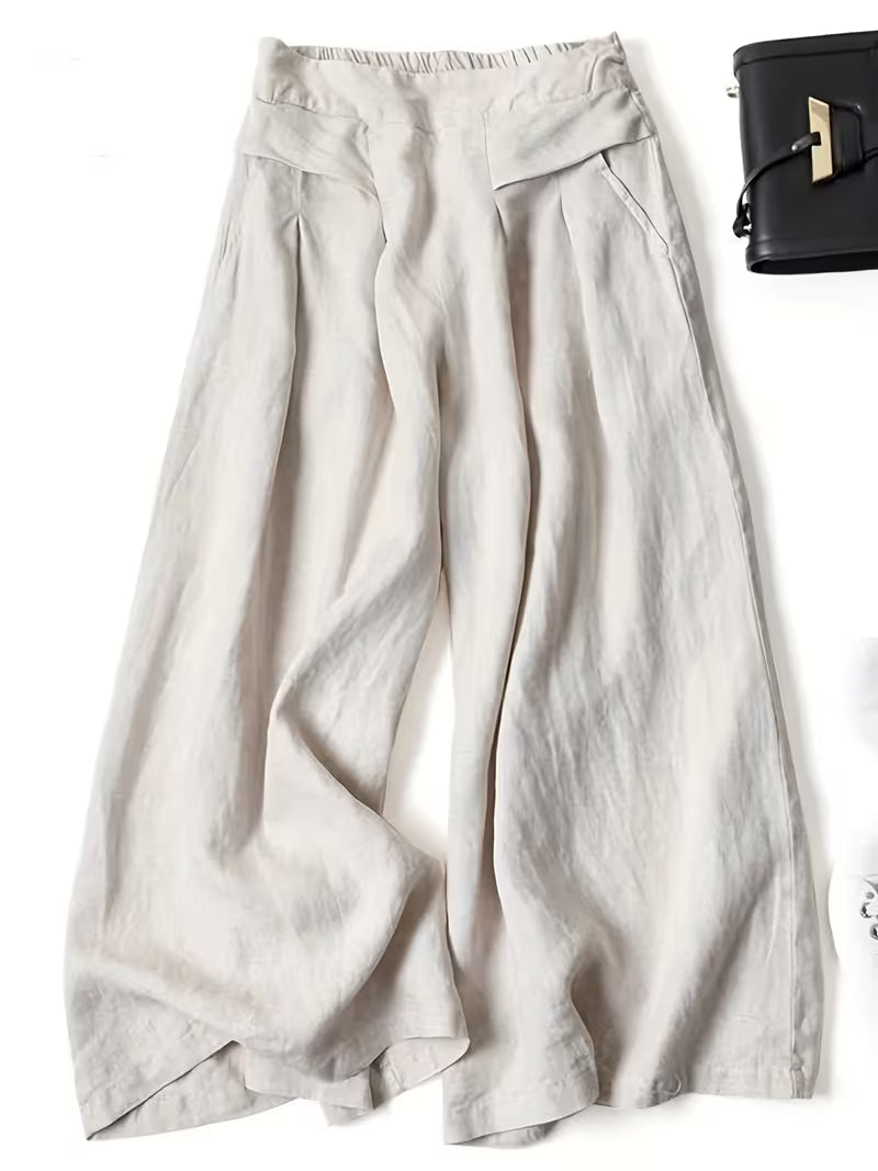 Breathable Loose Wide-Leg Pants for Women