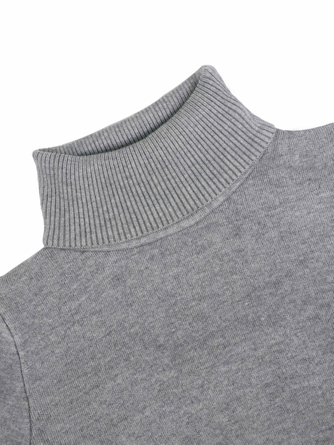 Lined High-Neck Sweater for Women, Cozy Style