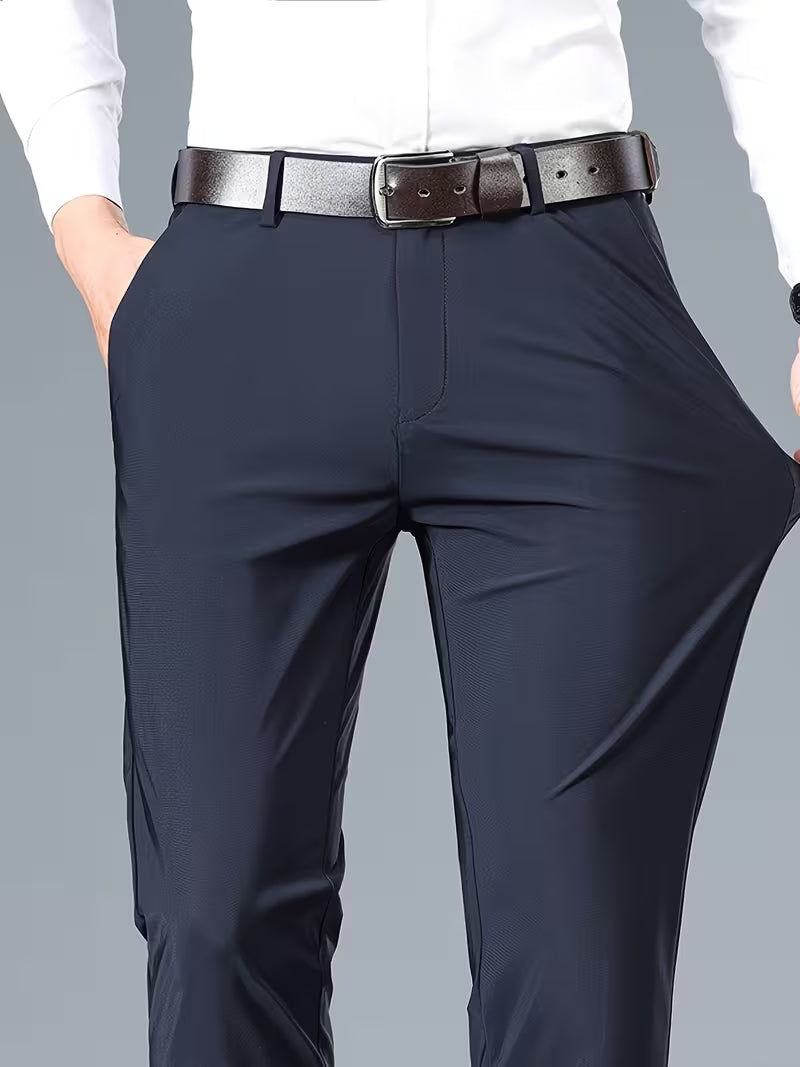 Stretchable Everyday Trousers, Men's Classic Fit
