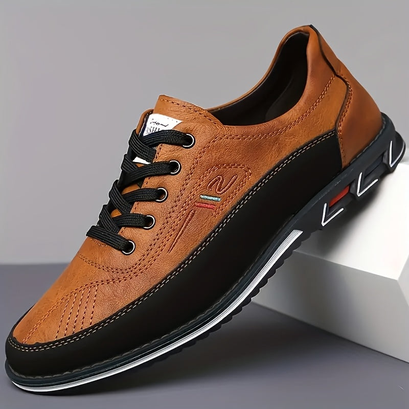 Everyday Lace-Up Shoes for Men, Refined Style