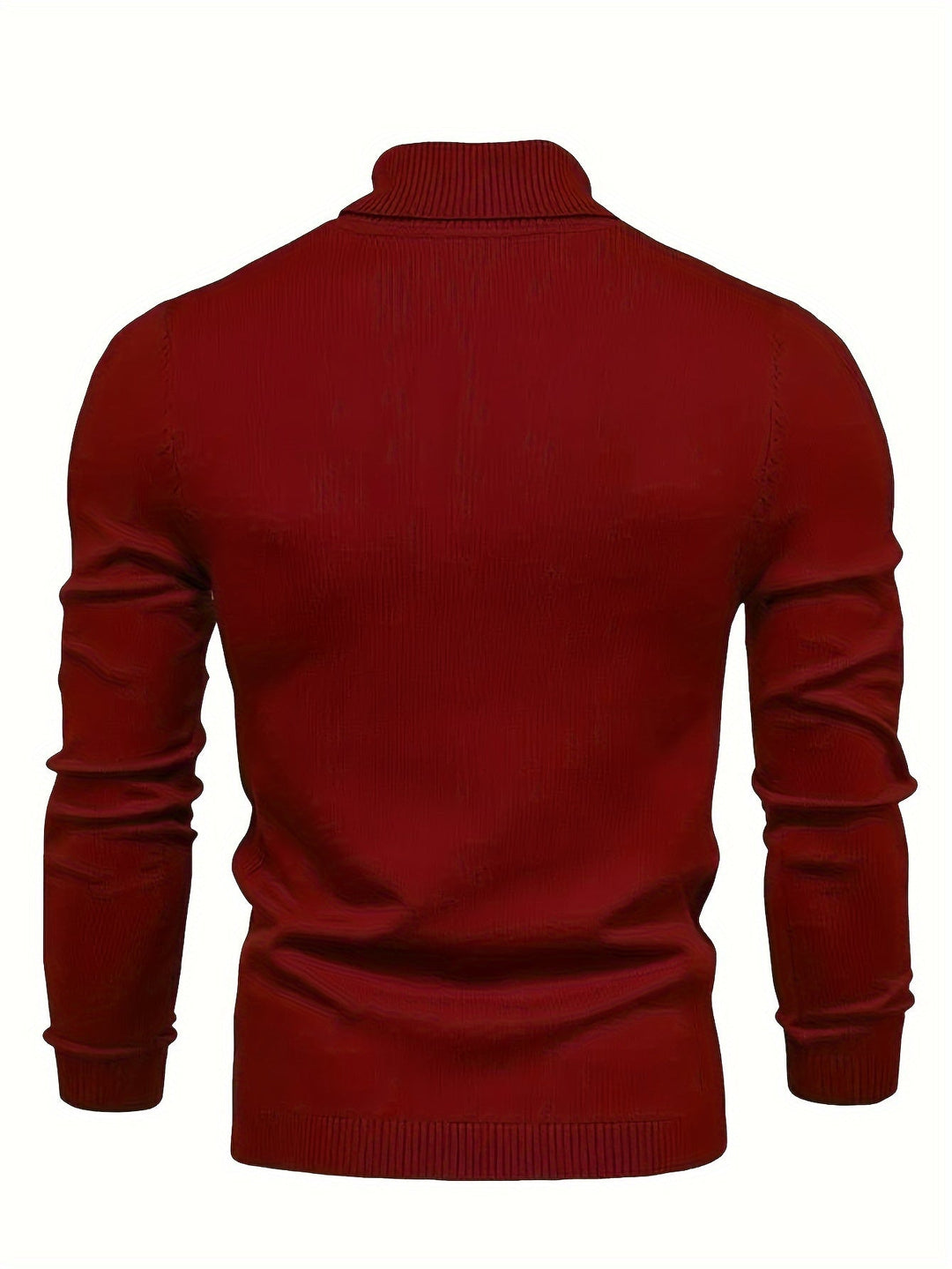 Men's Classic Mock-Neck Sweater