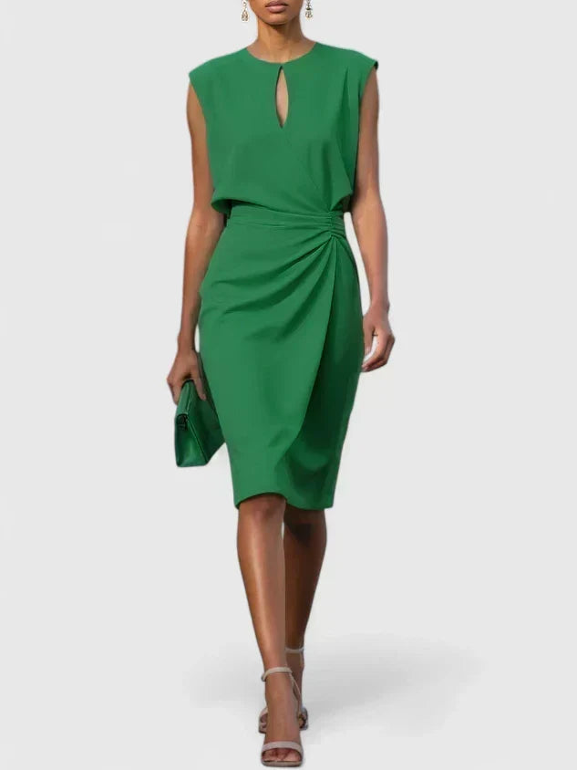 Draped Elegance Dress for Women