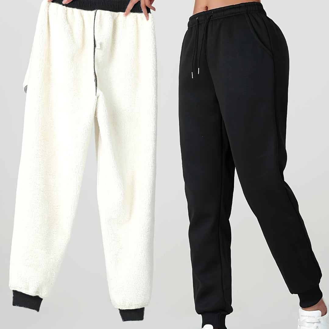 Cosy Cuffed Joggers for Women