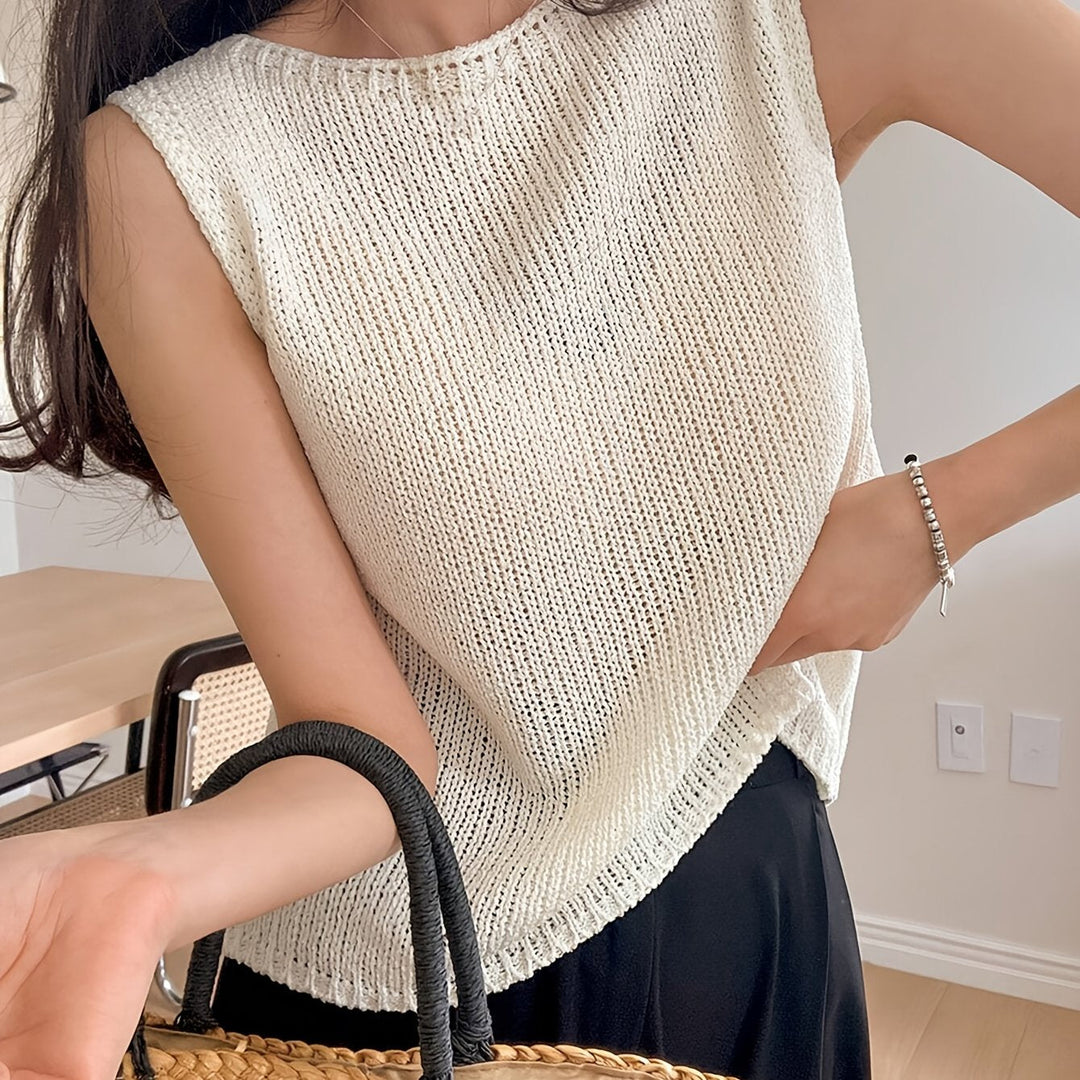 Sleeveless Top for Women, Relaxed Style