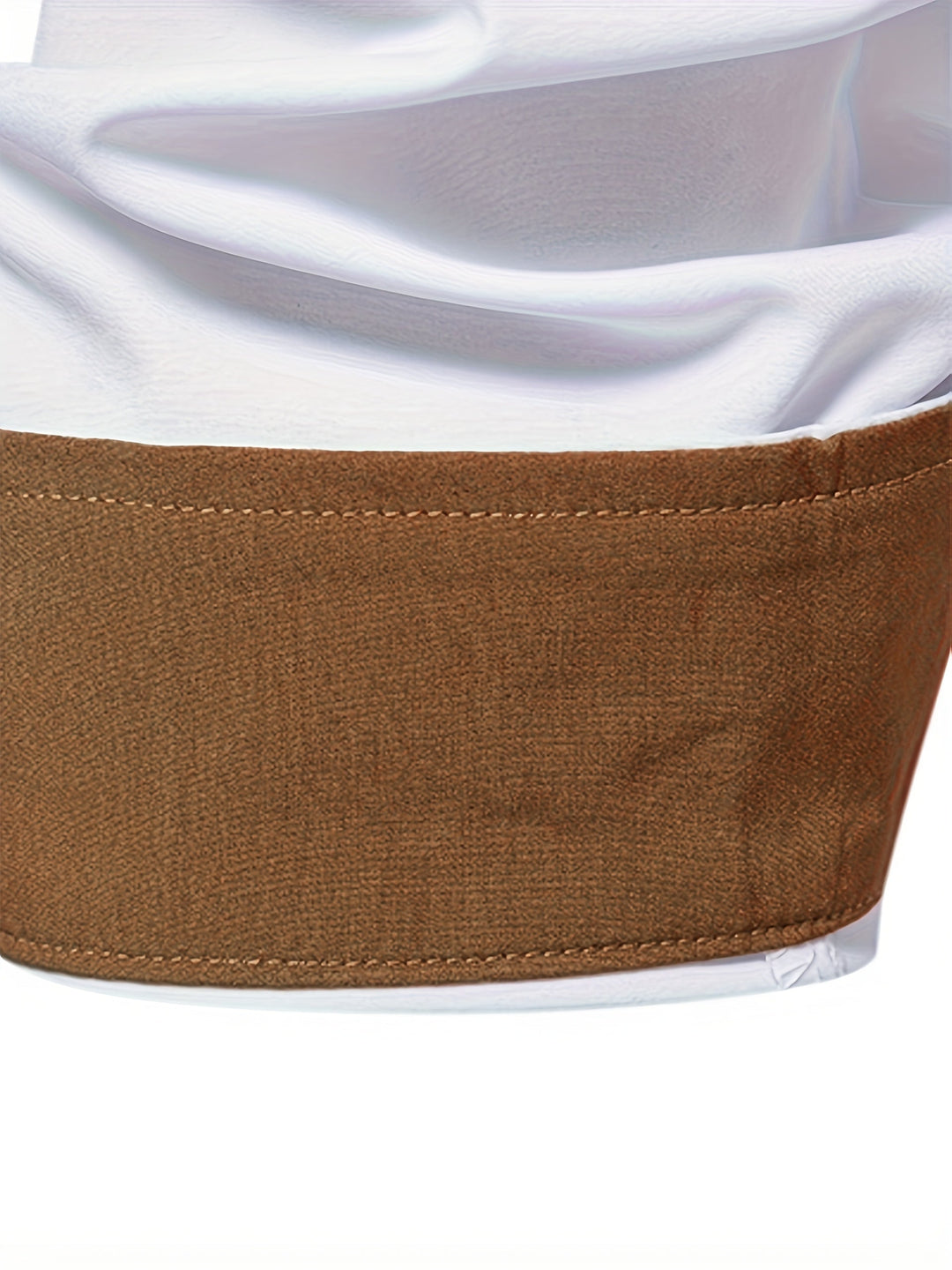 Contrast-Trim Slim Shirt for Men, Plus Size