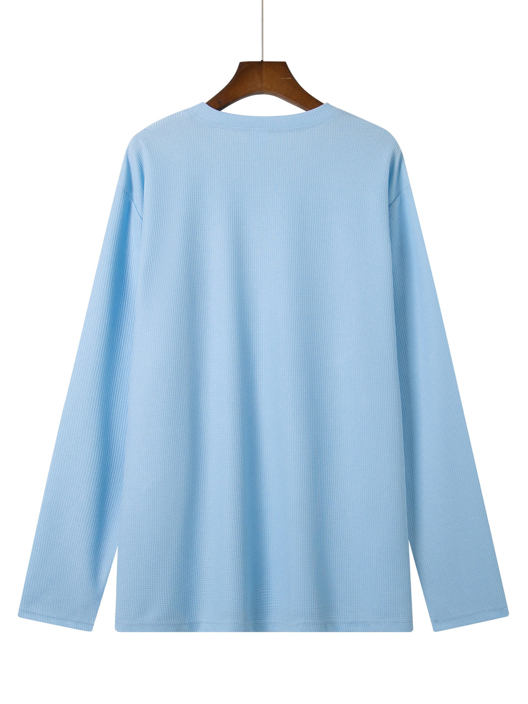 Long-Sleeve Top for Men, Textured Style