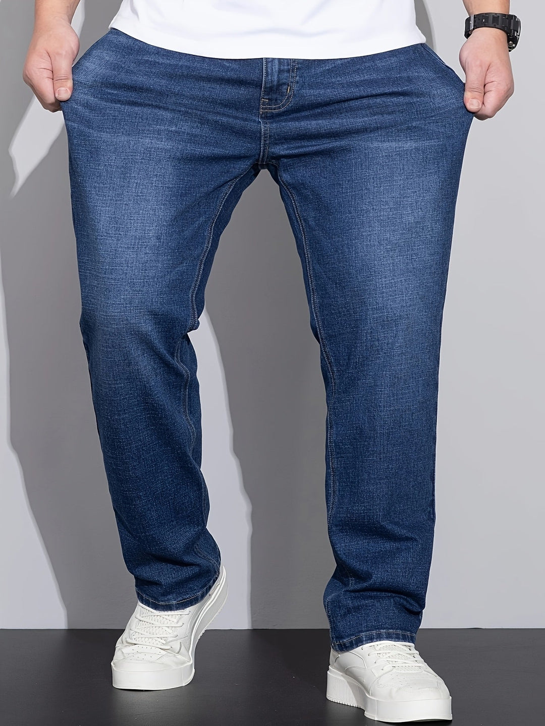 Straight-Leg Everyday Jeans for Men