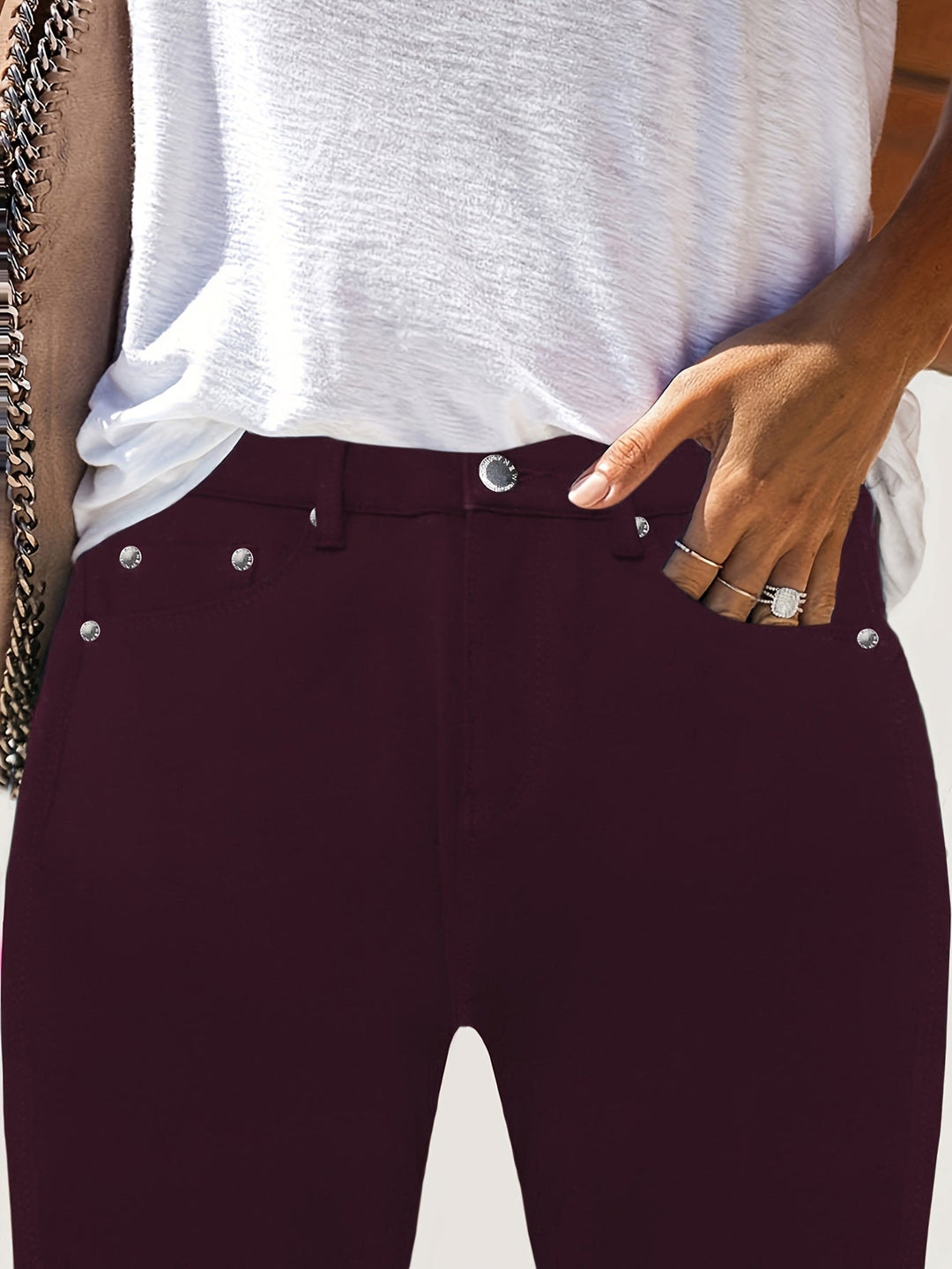 High-Waisted Skinny Jeans for Women