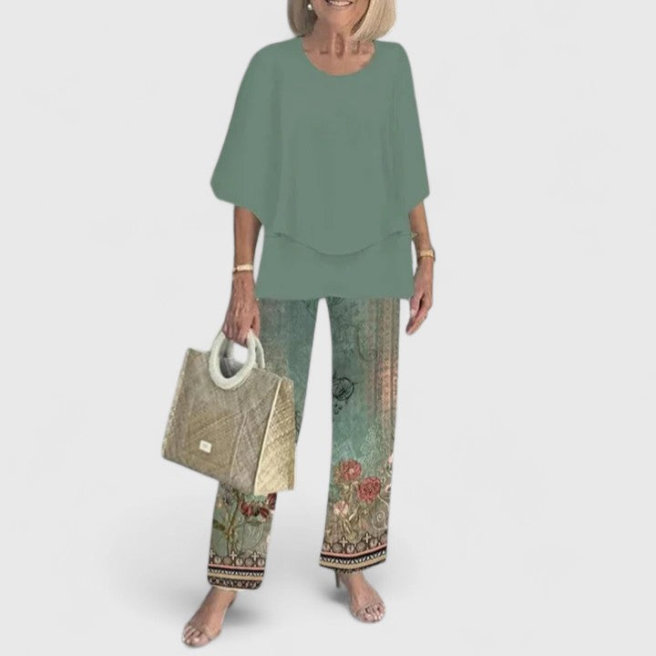 Sophisticated Loose Two-Piece Set for Women