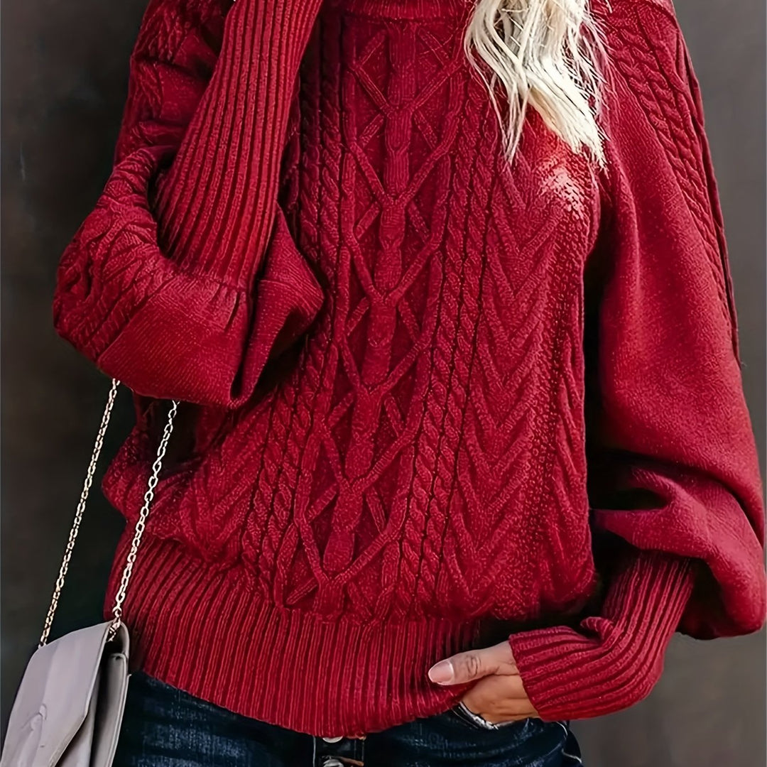 Cable-Knit Sweater for Women, Cozy Style