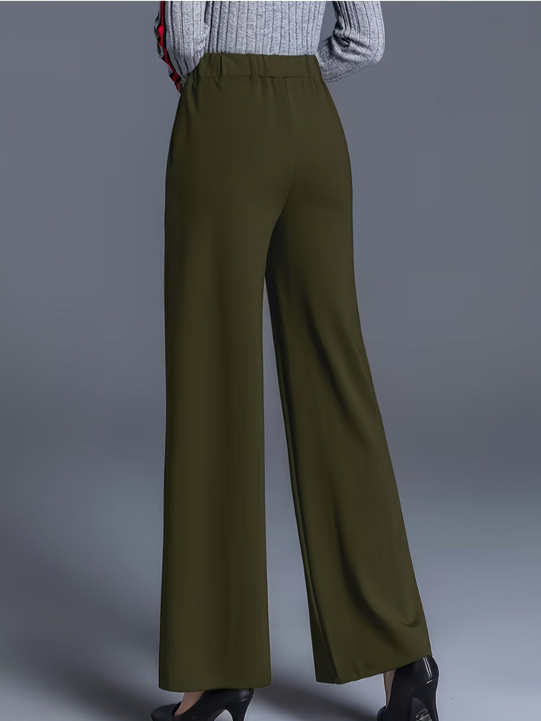 High-Waisted Wide-Leg Pants for Women