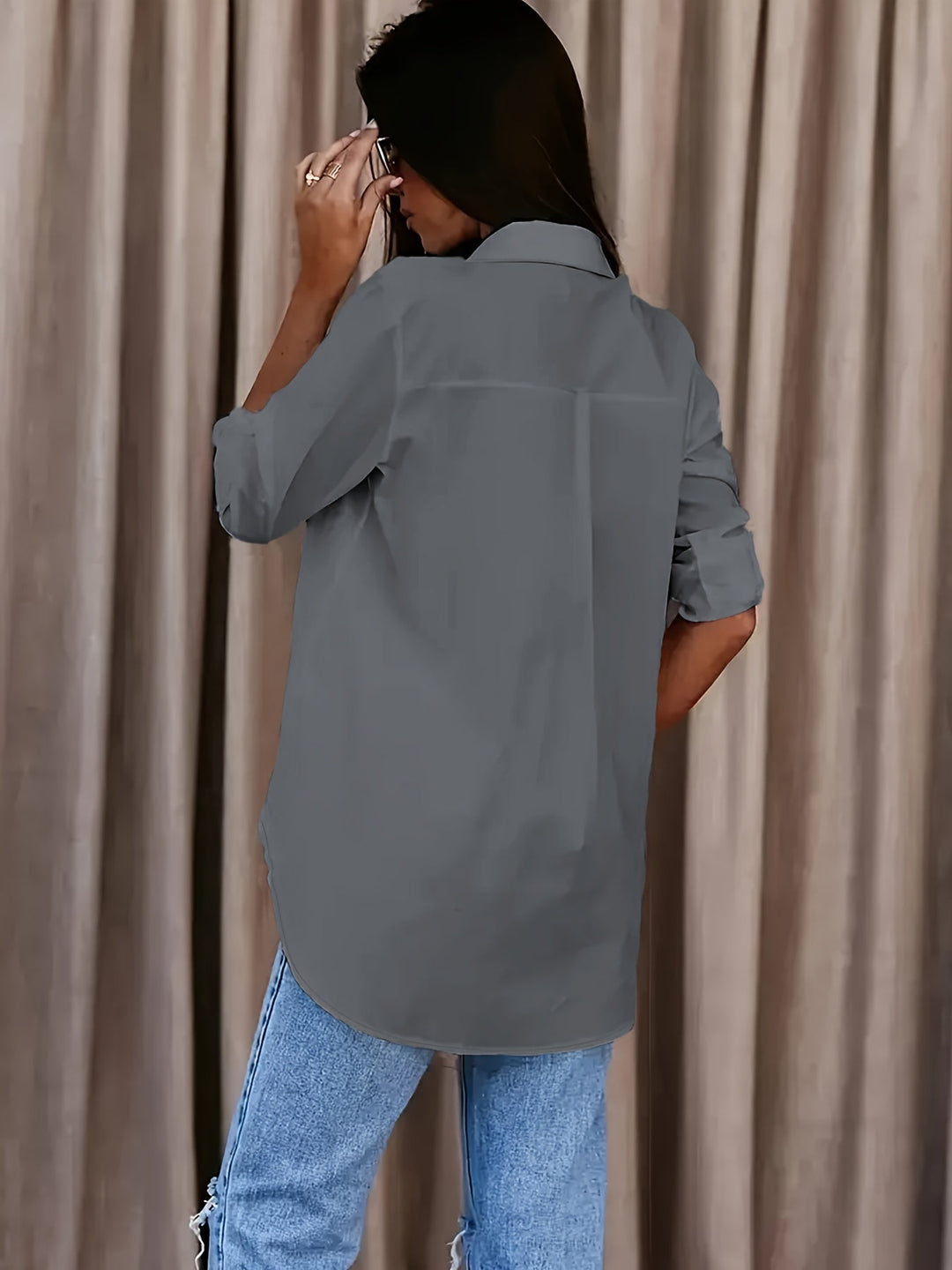 Collared Shirt for Women, Relaxed Style