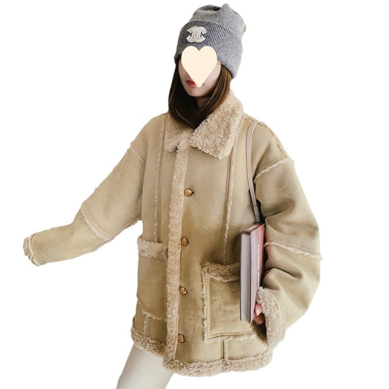 Women's Winter Coat – Milky Yellow