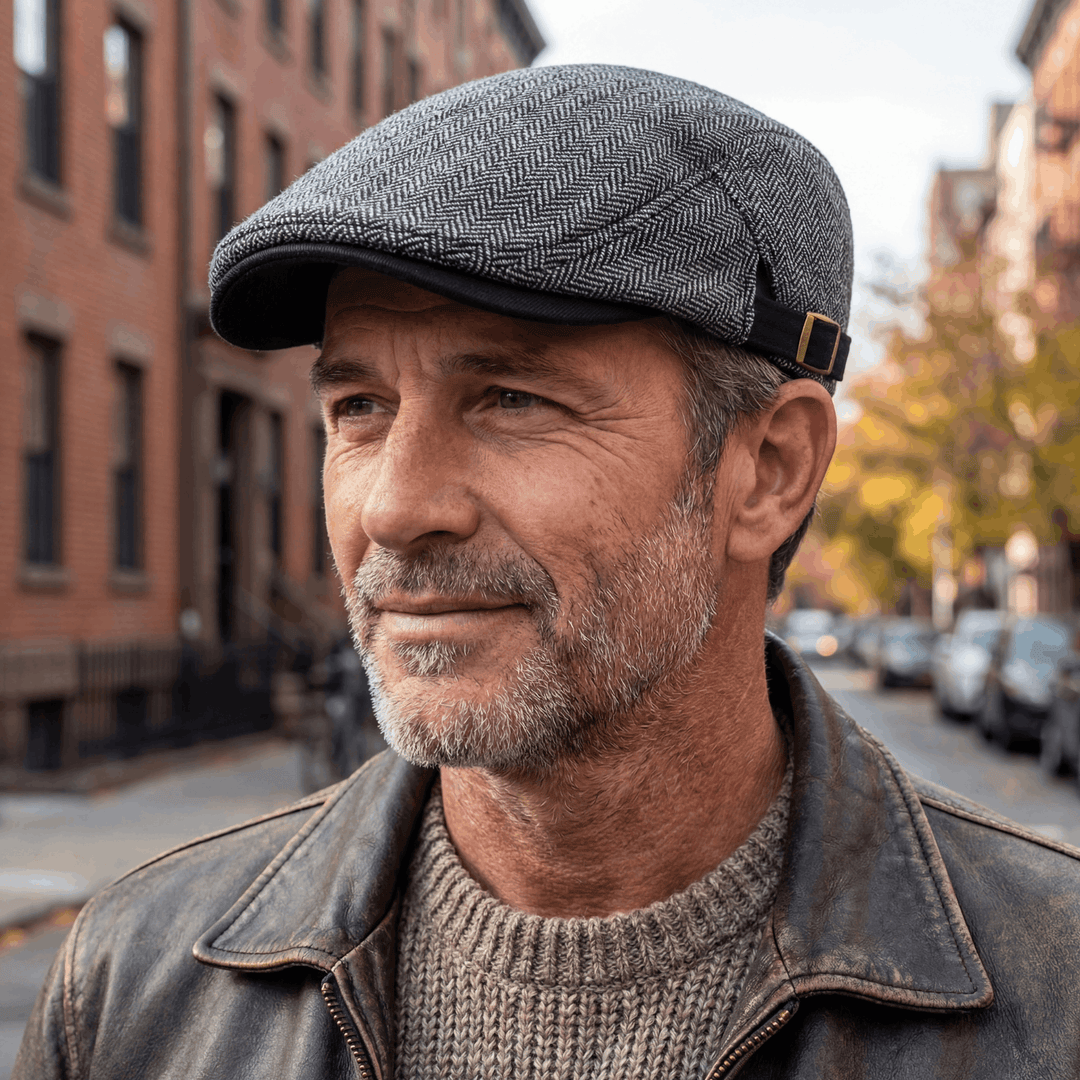 Herringbone Driver Cap, Vintage Fit