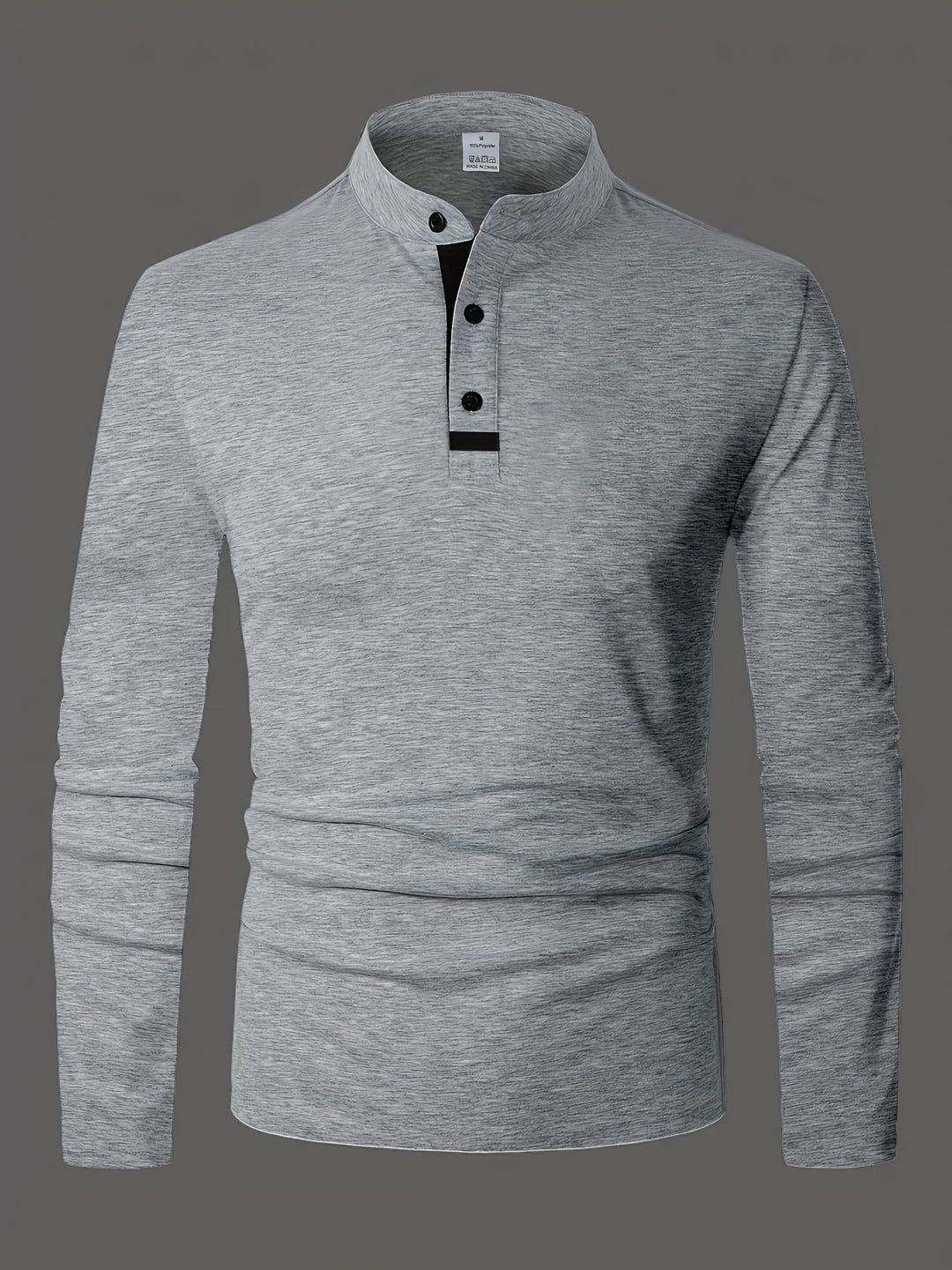 Men's Refined Long-Sleeve Henley