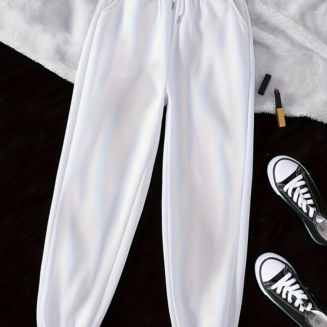 Relaxed Drawstring Joggers for Women