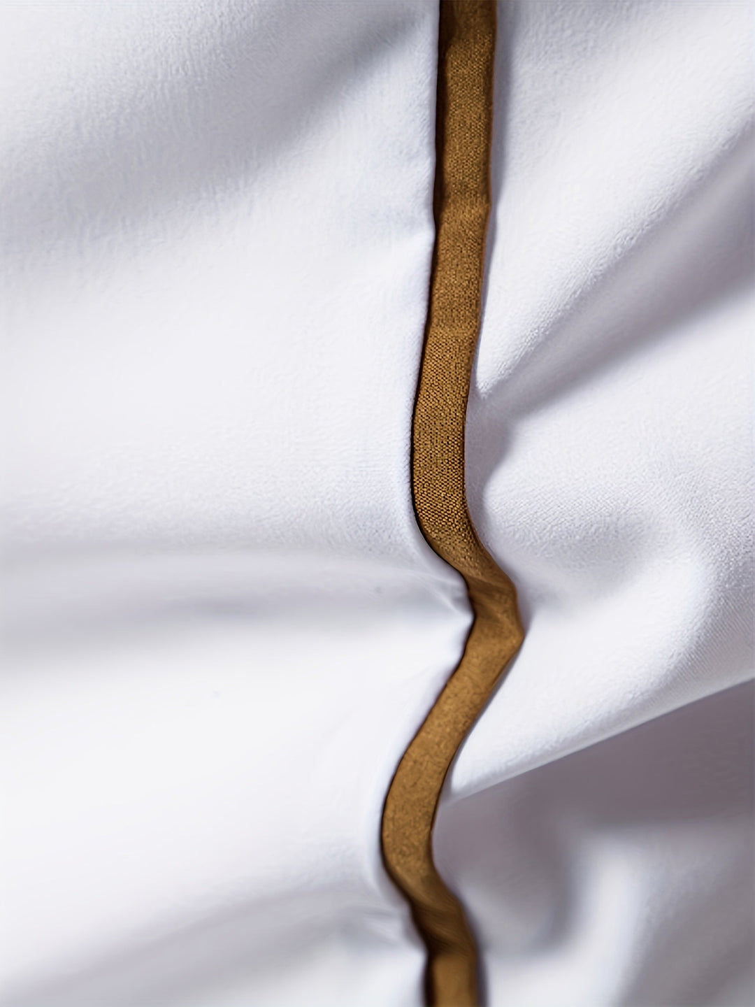 Contrast-Trim Slim Shirt for Men, Plus Size