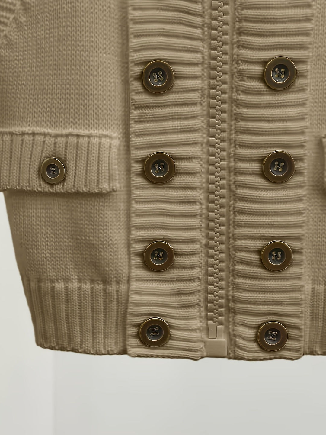 High-Collar Zip Vest for Women