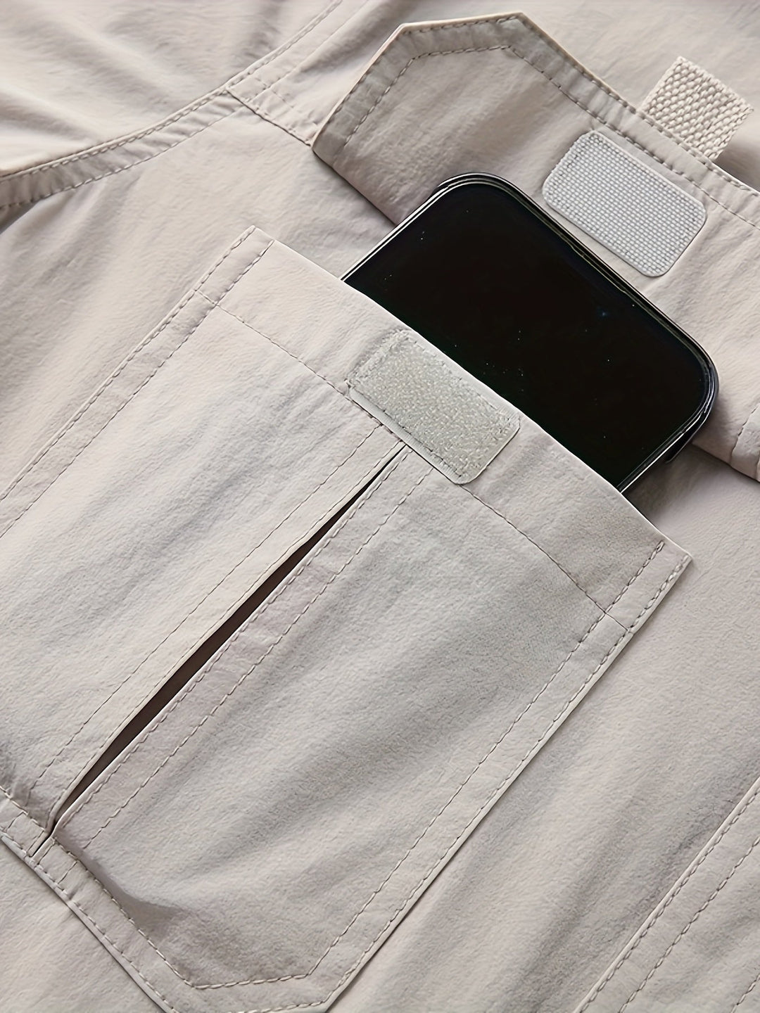 Multi-Pocket Cargo Shirt for Men, Rugged Style