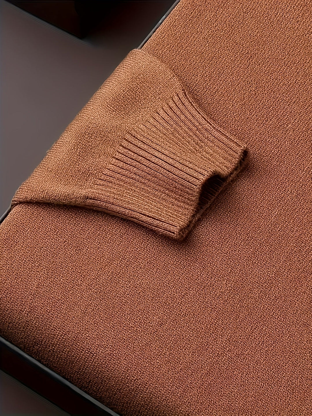 Refined High-Neck Sweater for Men
