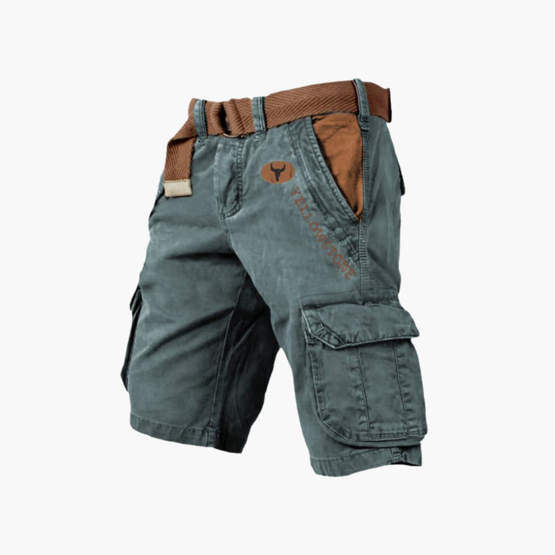Cargo Shorts with 6 Pockets for Men, Plus Size