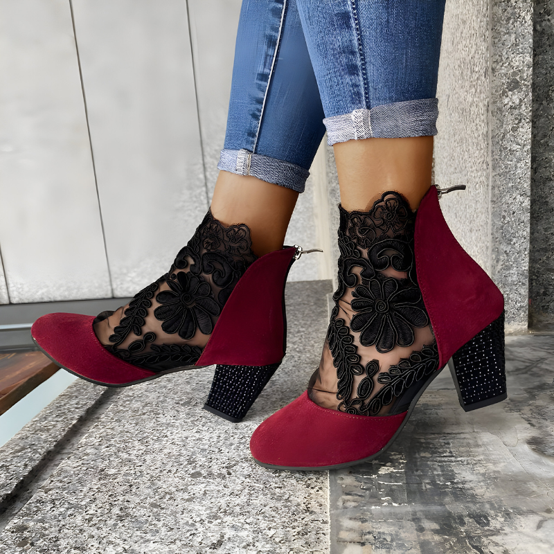 Stylish Breathable Orthopedic Heels for Women, Arch Support