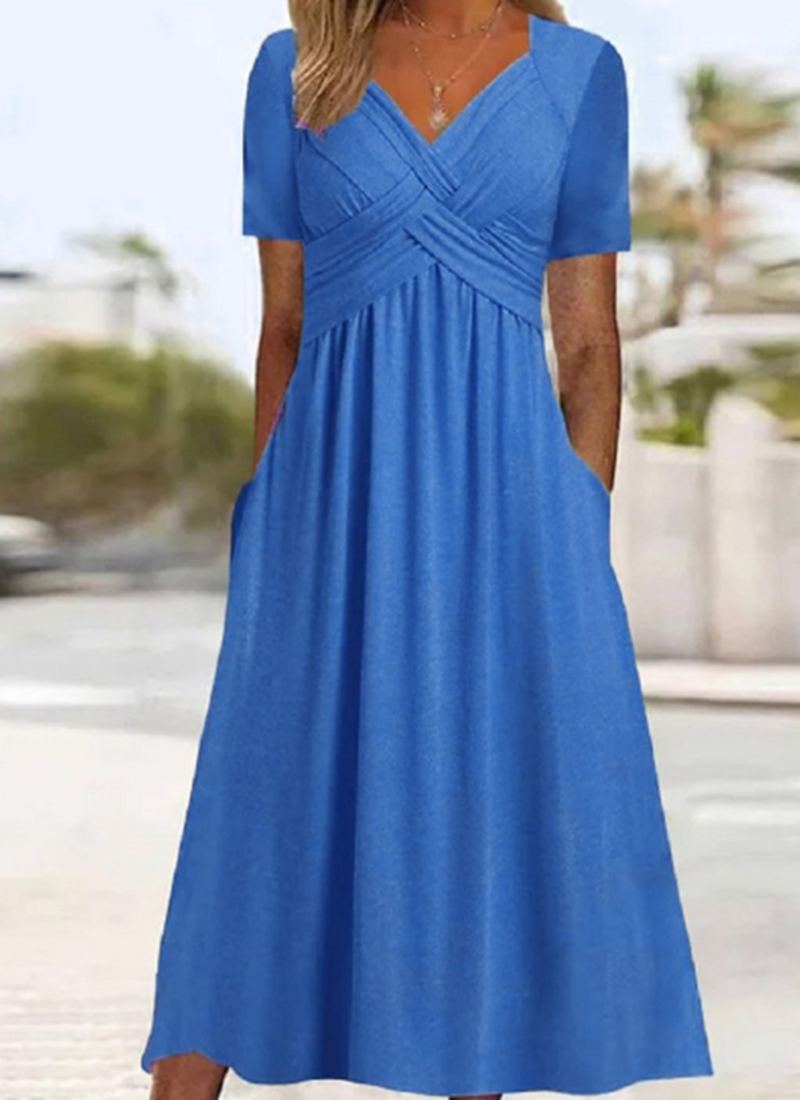 Crossover Dress for Women, Stylish Style