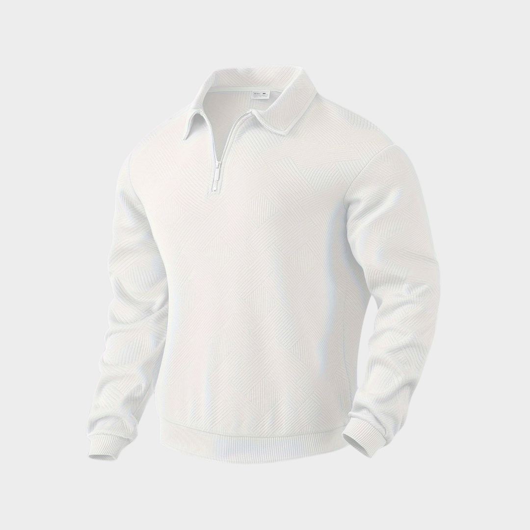 Half-Zip Pullover, Men's Textured Fit
