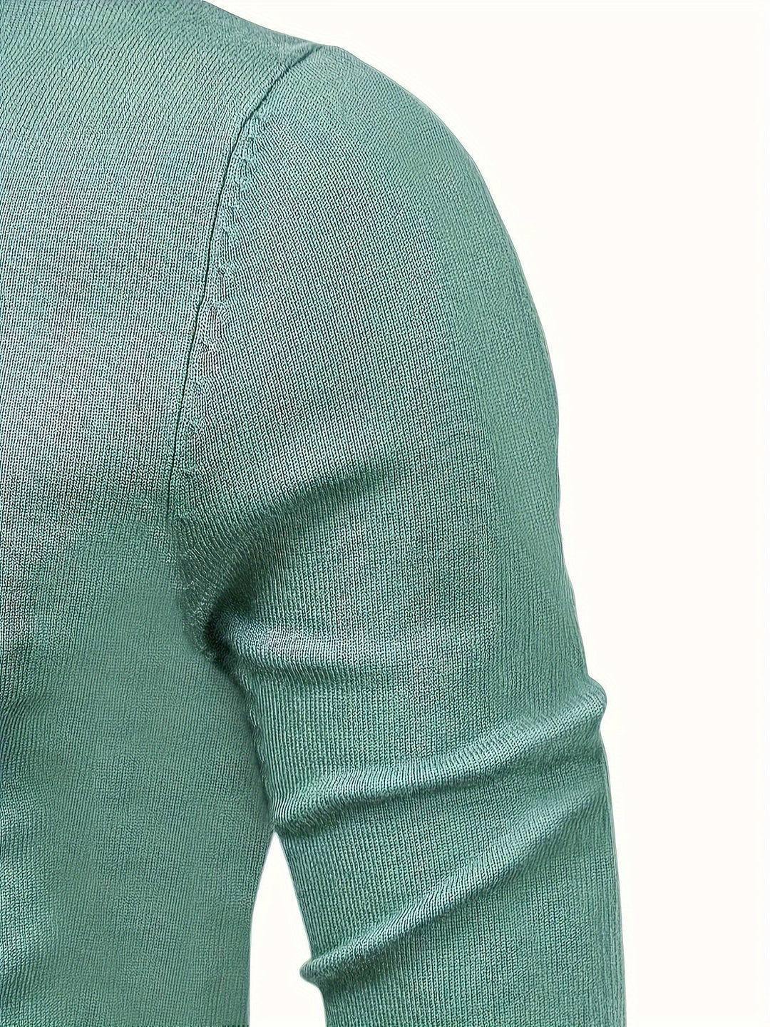 Men's Classic Mock-Neck Sweater