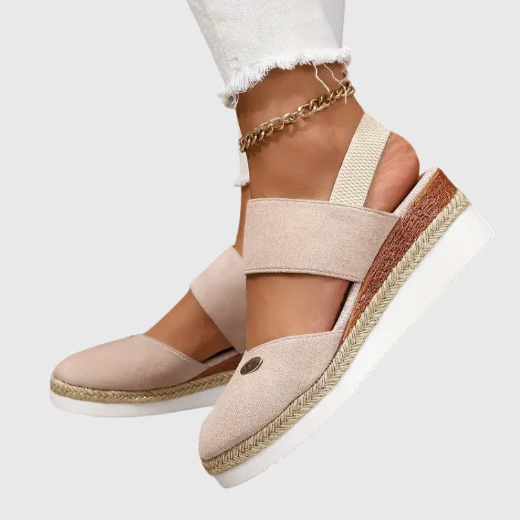 Cushioned Wedge Sandals for Women