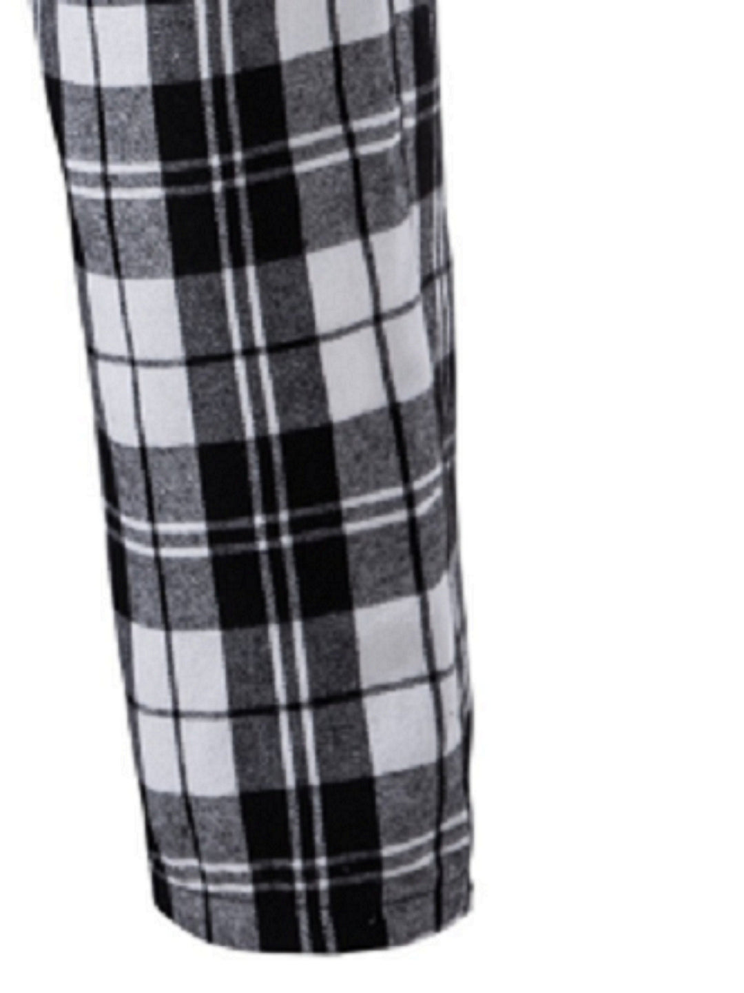 Men's Relaxed Plaid Lounge Pants