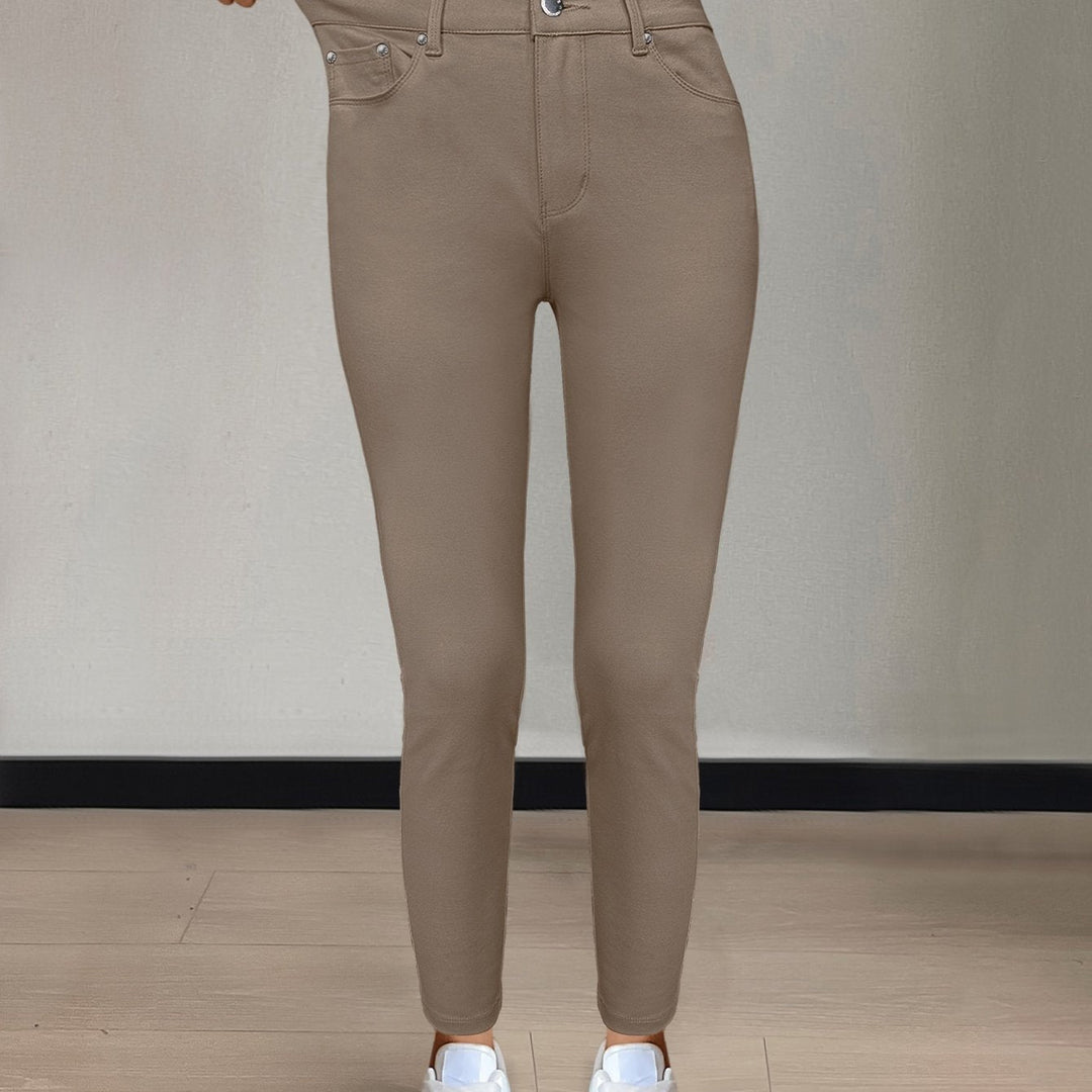 High-Waist Skinny Jeans for Women
