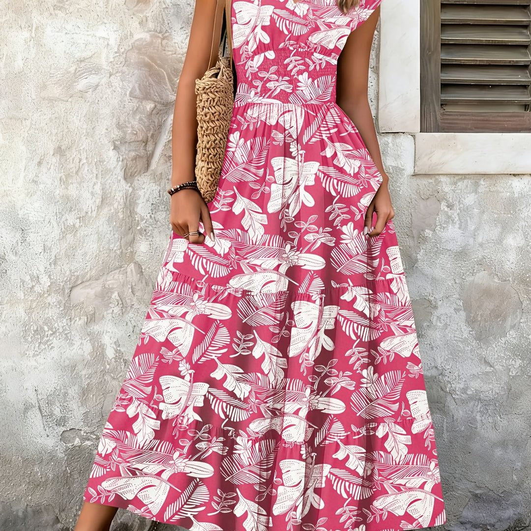 Flowing Bohemian Maxi Dress for Women