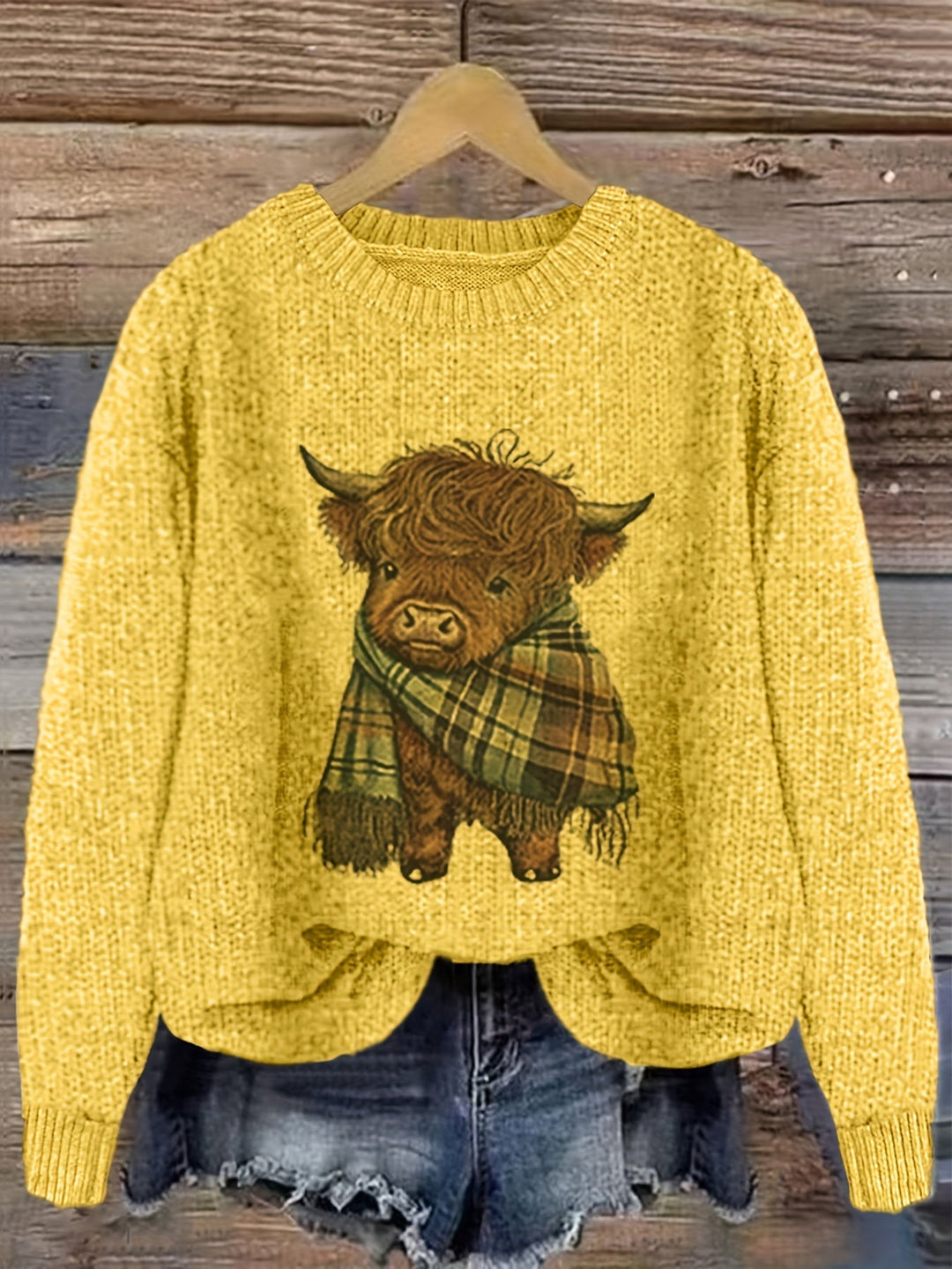 Crewneck Sweater for Women, Cozy Style