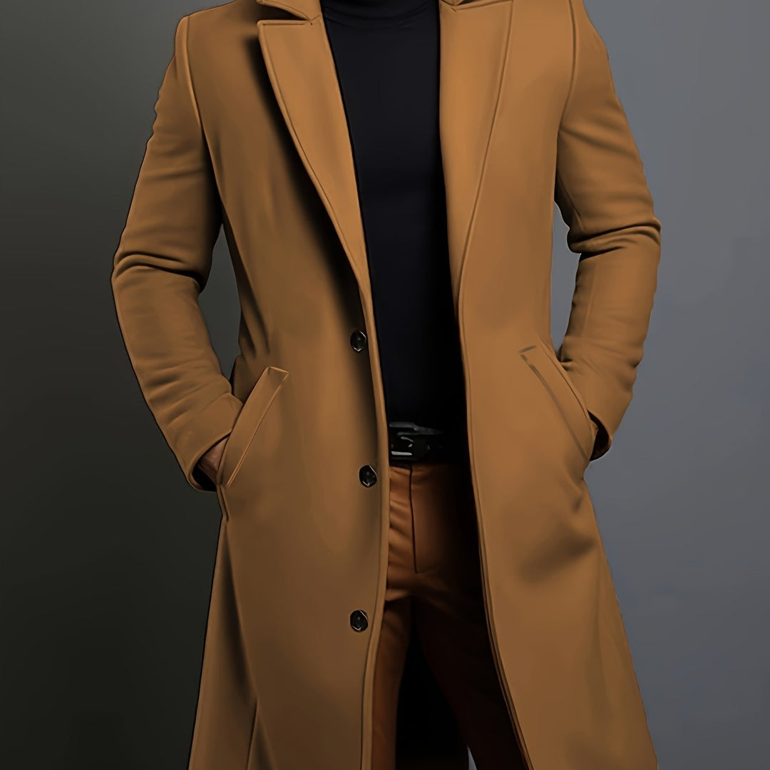 Longline Coat, Men's Tailored Fit