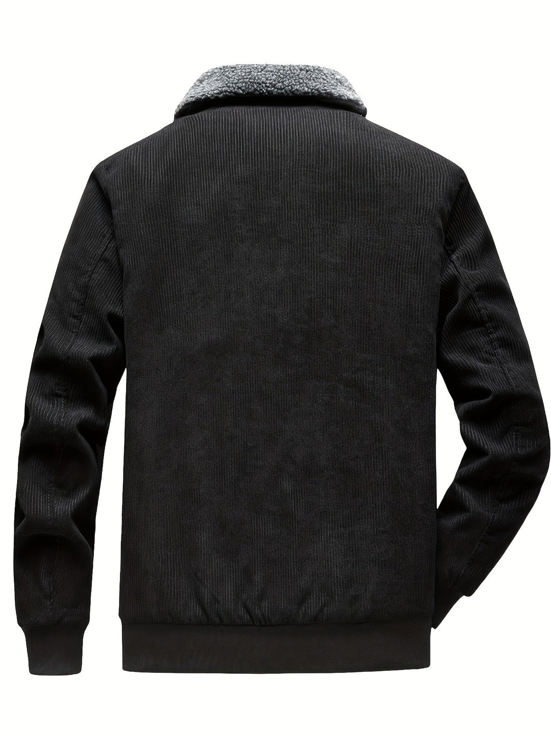 Cozy-Lined Workwear Jacket for Men