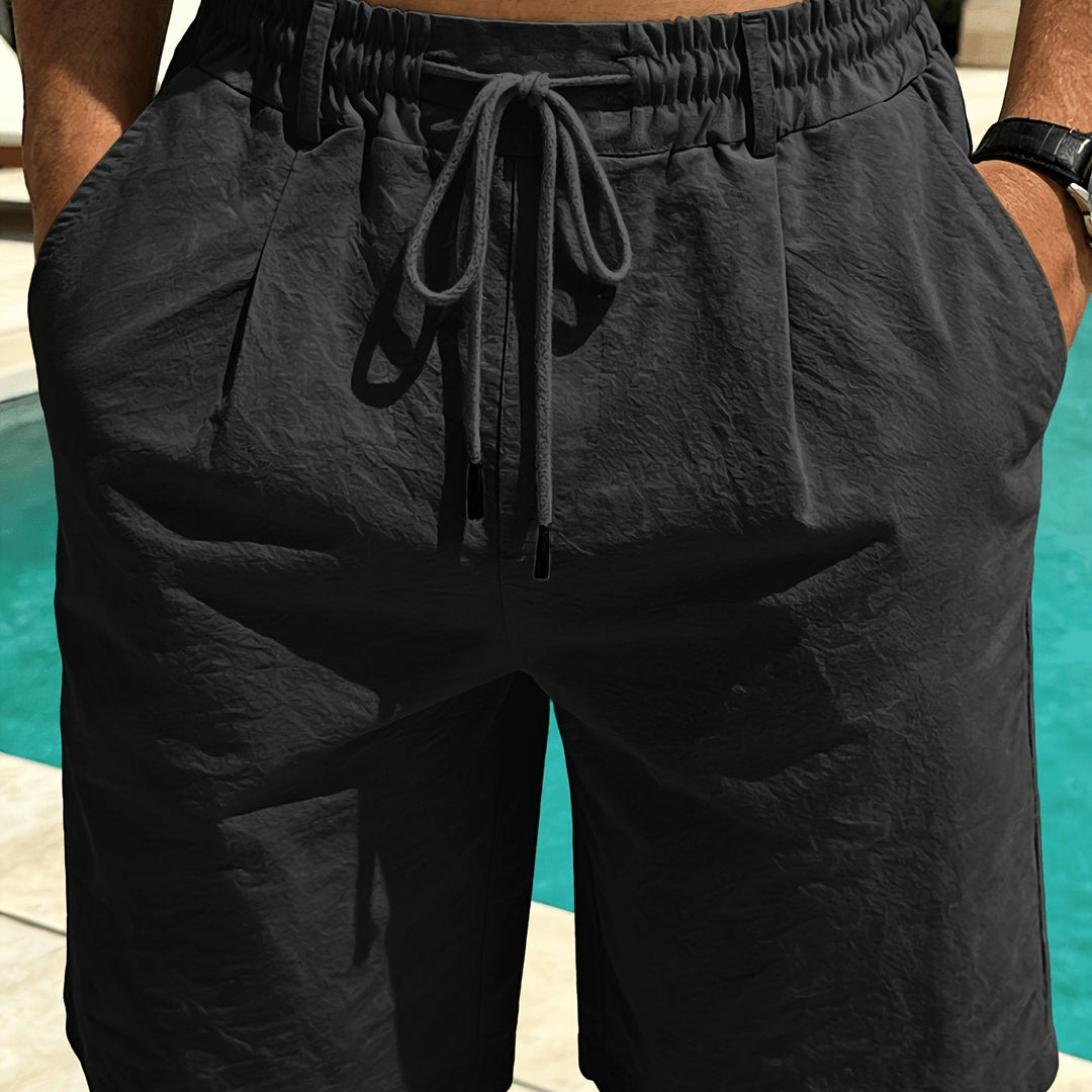 Drawstring Shorts for Men, Relaxed Style