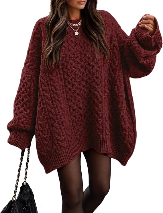 Women's Oversized Chunky Knit Sweater