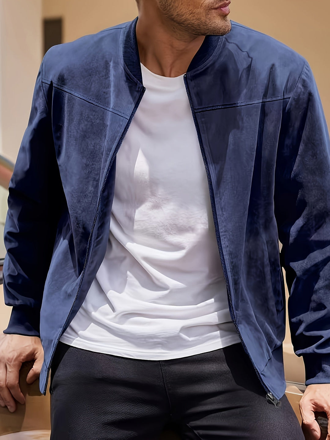 Zip Jacket, Men's Lightweight Fit